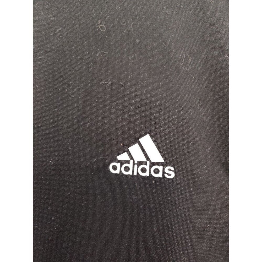 Adidas‎ Golf Full Zip Black Men's Fleece Jacket Sweatshirt Size LARGE - Picture 3 of 7